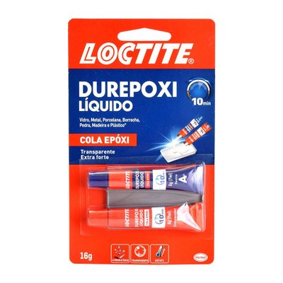 Cola Epóxi Durepoxi Liquido Incolor 16g Loctite