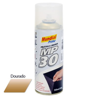 Tinta Película Líquida Mp30 Spray 500ml Envelopamento Dourado Metálico