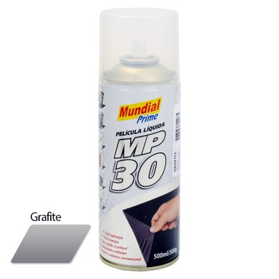 Tinta Película Líquida Mp30 Spray 500ml Envelopamento Grafite Metálico