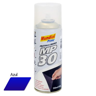 Tinta Película Líquida Mp30 Spray 500ml Envelopamento Azul