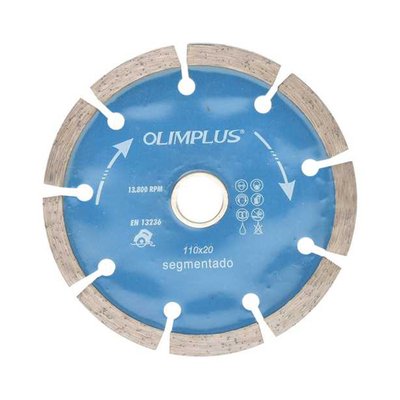 Disco Diamantado BomCorte 4.3/8" Olimplus - Segmentado