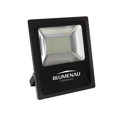 Refletor LED Slim Alumínio 10W Bivolt 6.000K 890Lm