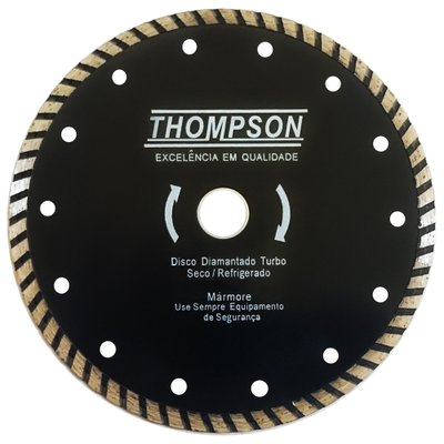 Disco Diamantado Turbo 230 mm x 22,23 mm Thompson