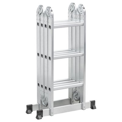 Escada Articulada em Alumínio 3 x 4, 12 Degraus Vonder