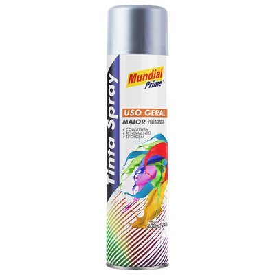 Tinta Spray 400ml Fundo Primer Universal Uso Geral Mundial Prime