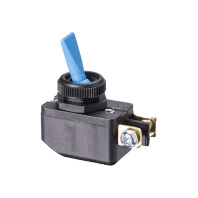Interruptor de Alavanca Plástica Azul 6A Atuador ‘’A’’ Unipolar CS-301D MarGirius