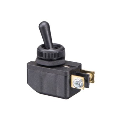 Interruptor de Alavanca Plástica Preta 6A Atuador ‘’B’’ Unipolar CS-301D MarGirius