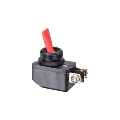 Interruptor de Alavanca Plástica Vermelha 6A Atuador ‘’A’’ Unipolar CS-301D MarGirius